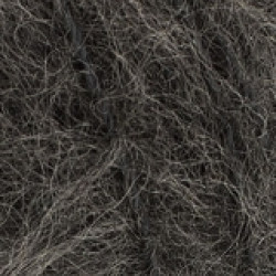 Пряжа Alize Mohair Classic 196 Темно-сірий меланж