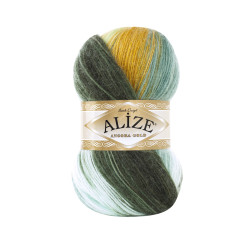 Пряжа Alize Angora Gold Batik 7098