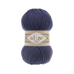 Пряжа Alize Lanagold Plus 215 Чорниця