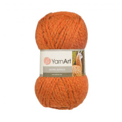 Пряжа YarnArt Alpine Alpaca 435 Помаранчевий