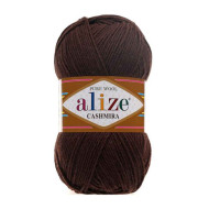 Пряжа Alize Cashmira 92 Темно-коричневый