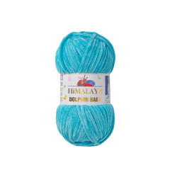 Пряжа Himalaya Dolphin Baby 80315 Бірюза